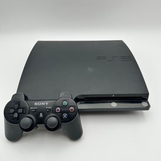 Sony PlayStation 3 Slim PS3 120GB Black Console Gaming System CECH-2001A