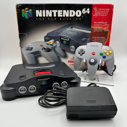 Nintendo N64 Console Gaming System NUS-001 Gray