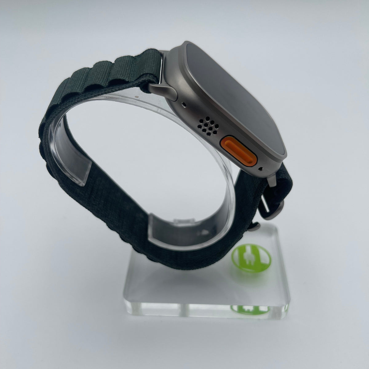 Unlocked Apple Watch Ultra 2 49MM Natural Titanium Green Alpine Loop MX5L3VC/A