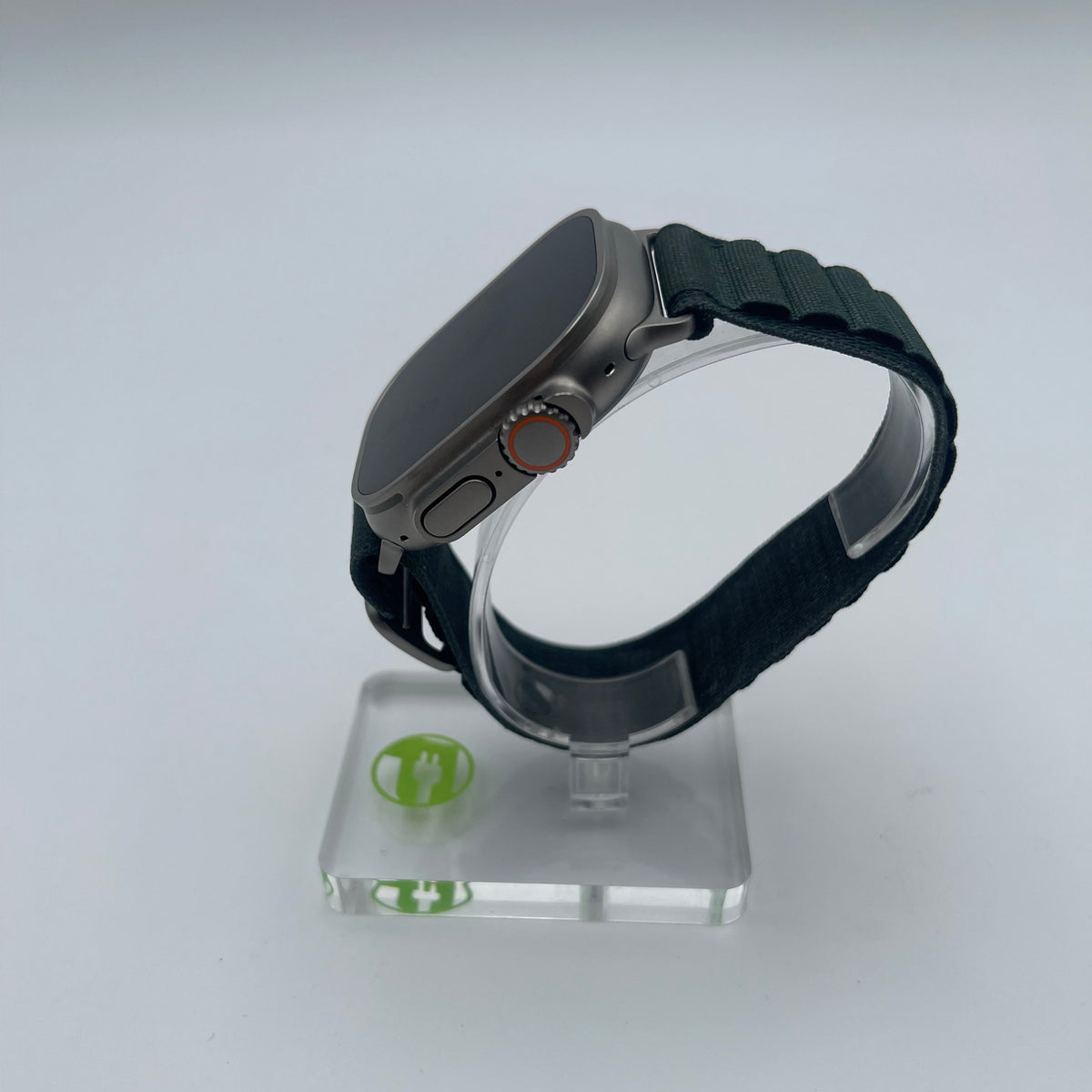 Unlocked Apple Watch Ultra 2 49MM Natural Titanium Green Alpine Loop MX5L3VC/A